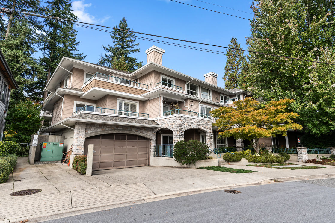 Edgemont Villa- Underground garage entrance