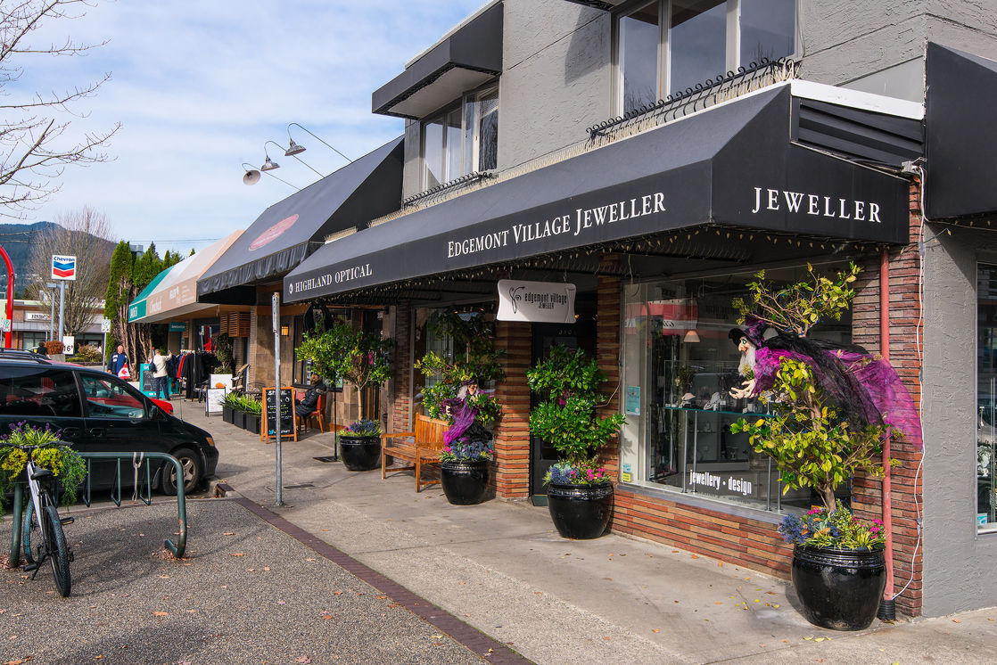 Village Shopping steps away