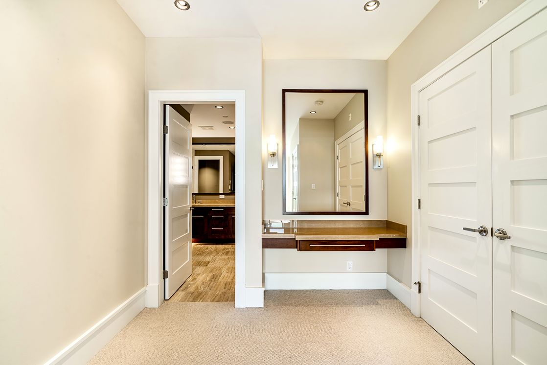 MASTER BEDROOM VANITY MAKEUP AREA